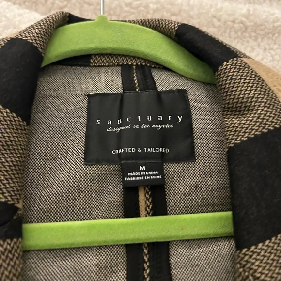 Sanctuary Striped trench coat - Picture 3 of 4